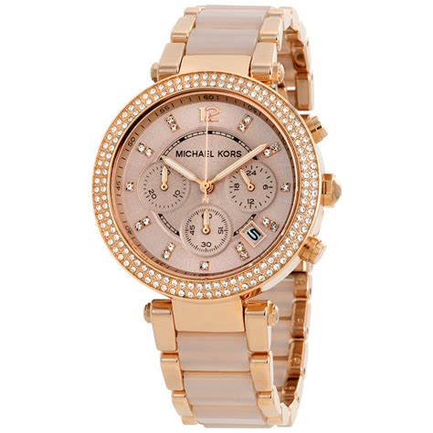 michael kors watch mk5896|michael kors parker rose watch.